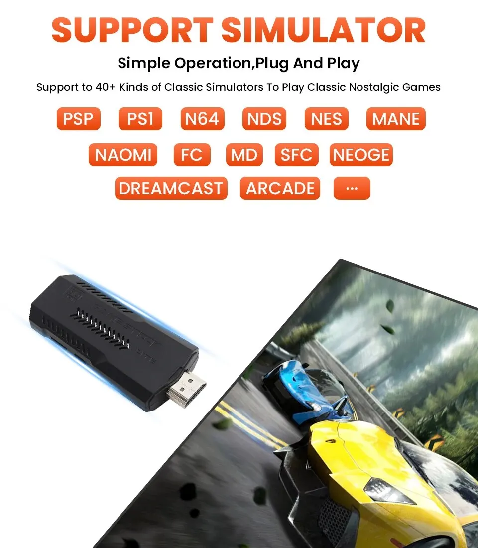 子供向けレトロビデオゲームコンソール,ワイヤレスコントローラー,TVエミュレーター,X2プラス,4Kプレーヤー,50000ゲーム,GD10 Pro, 3D, HD,ギフト,256G