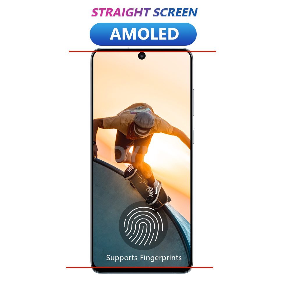 6.7 "AMOLED Voor Samsung Galaxy S20 Plus LCD G985 G985F G985F/DS G986 LCD S20 + Scherm met Touch Glas Digitizer Vergadering