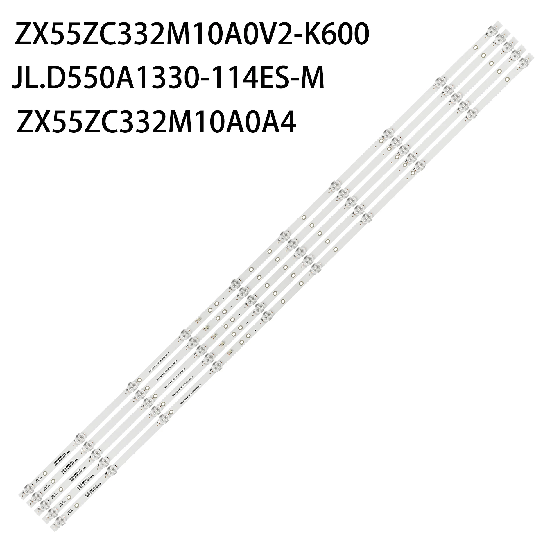 Led-hintergrundbeleuchtung streifen 10 LAMPE Für ZX55ZC332M10A0A4 ZX55ZC332M10A0V2-K600 JL.D550A1330-114ES-M TVB55R4PR004 K55EMC3030T0510R64K