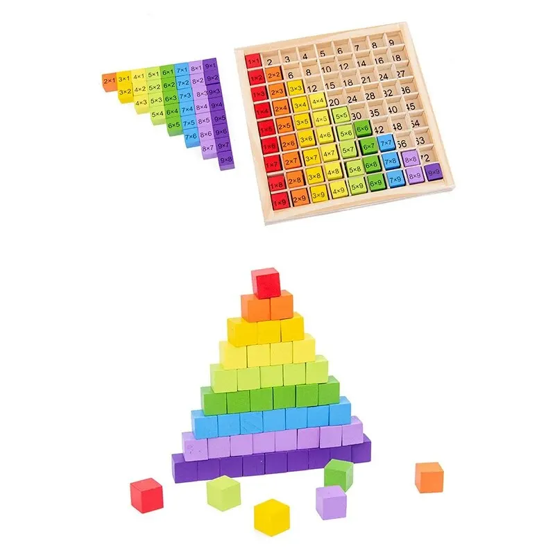 Montessori edukacyjne zabawki matematyczne dla dzieci dzieci zabawki dla dzieci stół mnożenia matematyka arytmetyka pomoce nauczycielskie świąteczne prezenty
