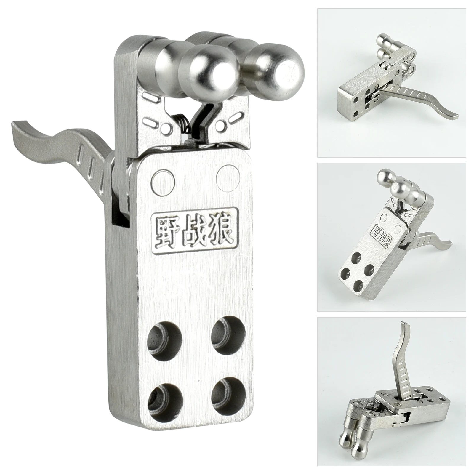 Mechanical Slingshot Accessories DIY 304 Stainless Steel  Slingshot Accessories Sliding Module Trigger Strong Rubber Band