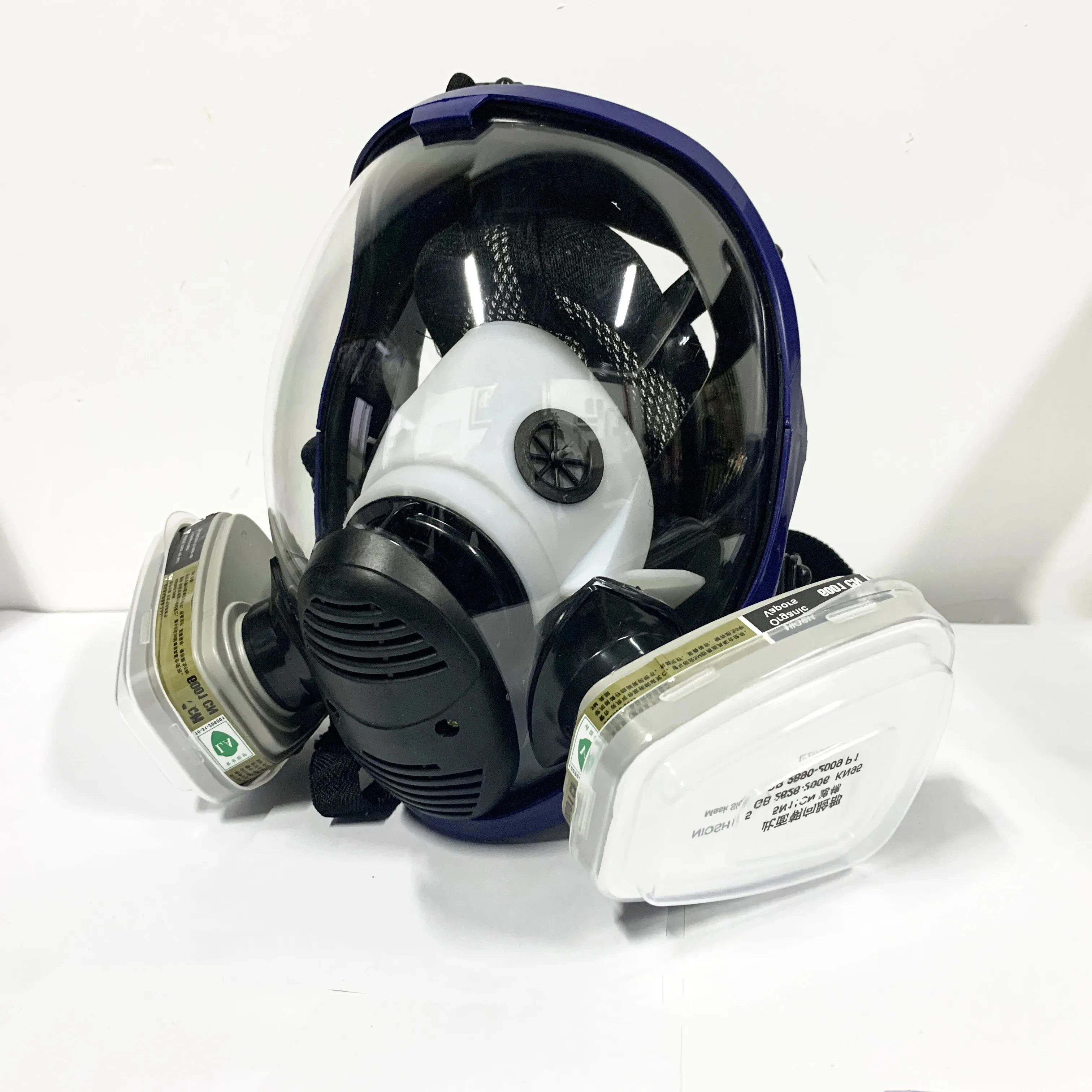 15/17 in 1 chemische Gasmaske 6800 Staub Atemschutzmaske Farbe Insektizid Spray Silikon Vollgesichtsmaske Filter zum Laborschweißen