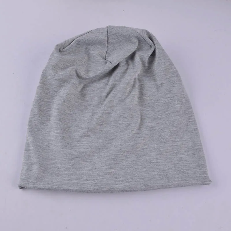 남자를위한 새로운 솔리드 컬러 헐렁한 Slouchy Beanies 모자 남성 가을 봄 힙합 부드러운 귀 따뜻하게 Skullcaps 야외 Windproof 보닛
