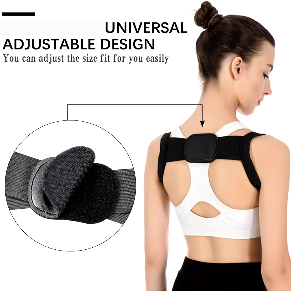Corrector de postura de espalda, cinturón ajustable, remodelación de la columna vertebral, cuerpo para columna, corrección de postura para hombres y mujeres, enderezador