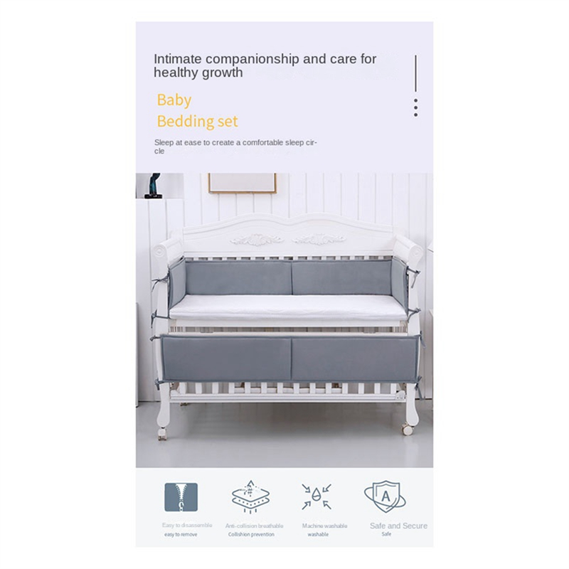 Riel para cama de bebé confiable, protector de cama, circunferencia de cama, valla para cama de niños, puerta suave General, riel para cuna