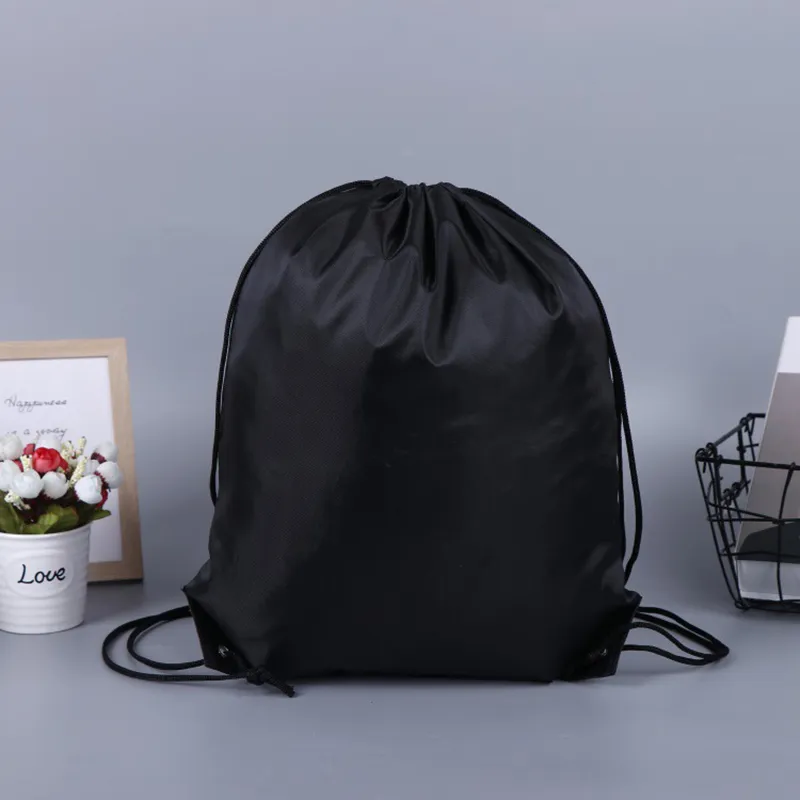 1PC zaino da palestra elegante e resistente con borsa tascabile in Nylon Oxford e borsa Organizer a doppia spalla Tote