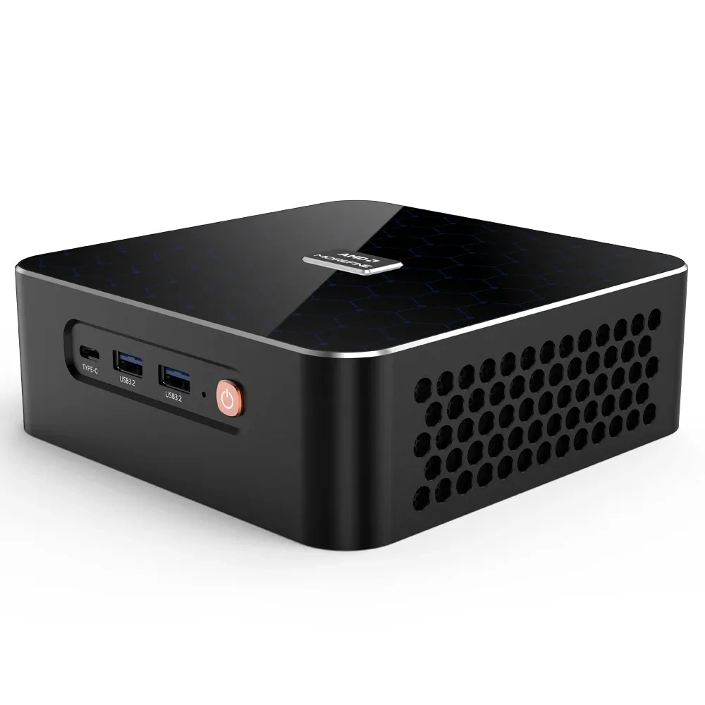 Morefine AMD Gaming Mini PC Rzyen 9 8945HS 5 8645HS 2xDDR5 2xPCIe4.0 2x2,5G LAN Windows 11 Desktop-Gamer-Computer WiFi 6 BT5.2