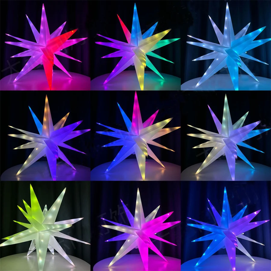 Dia60CM RGBIC explosión inteligente estrella Hada luz Bluetooth aplicación fuegos artificiales luz Navidad Starburst guirnalda de luces para decoración navideña