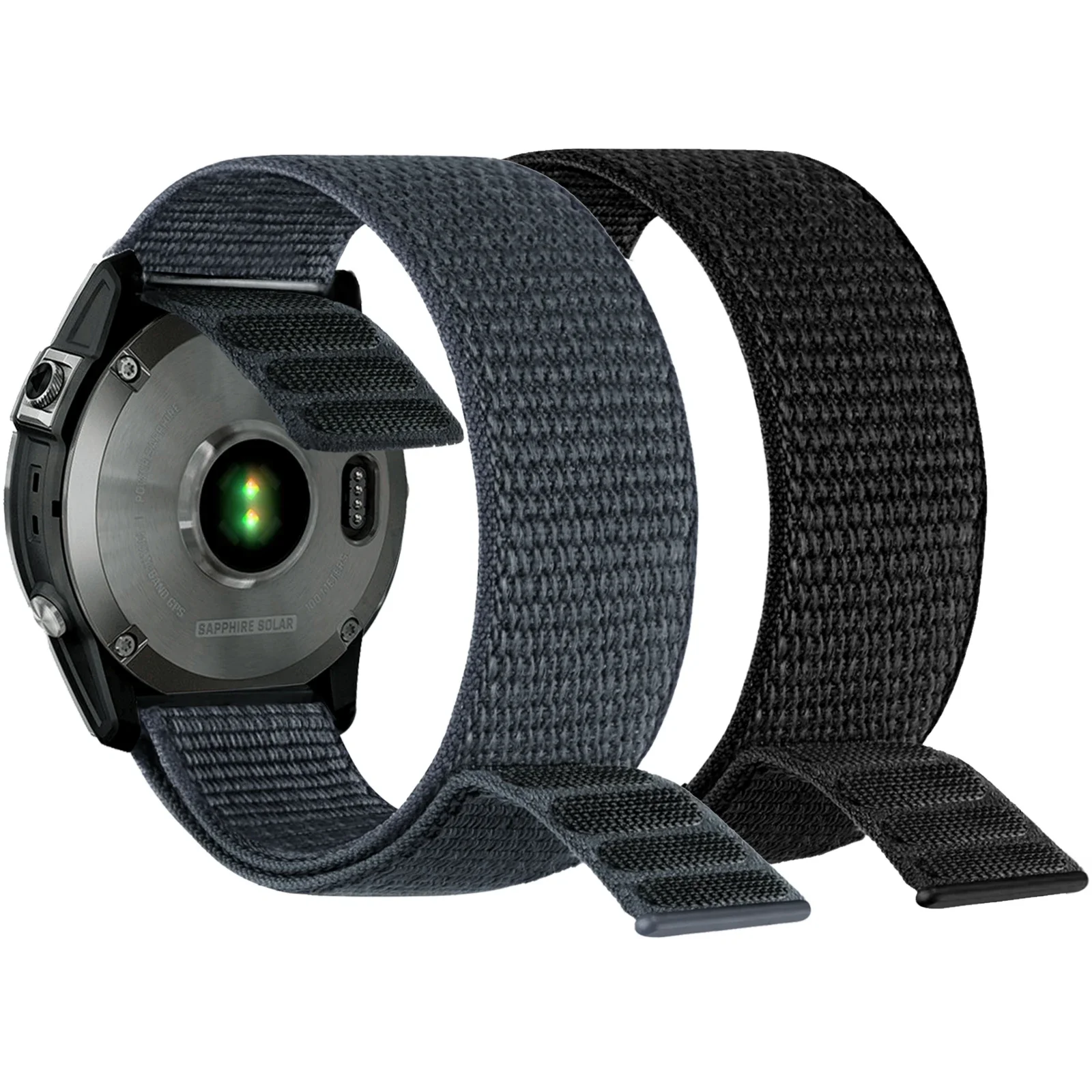 Быстросохнущий ремешок для часов с крючком и петлей 26 мм 22 мм для Garmin Fenix 7X / 6X / Fenix 8 /Fenix 6 / Instinct / EPIX 2/ Ремешок на запястье Enduro