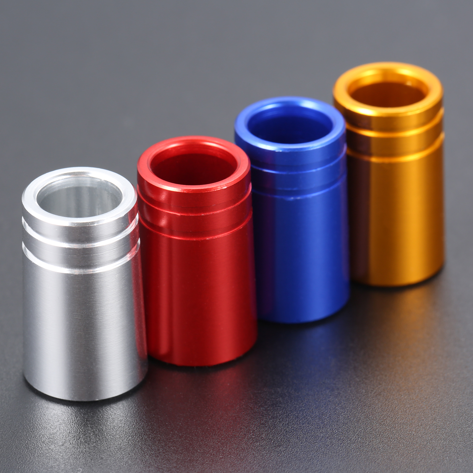10Pcs อะลูมินัมอัลลอยกอล์ฟ Ferrules สำหรับ0.335,0.350,0.370เคล็ดลับเตารีดตัวต่อท่อ Ferrules Club เพลา Ball แหวนเชื่อมต่อ