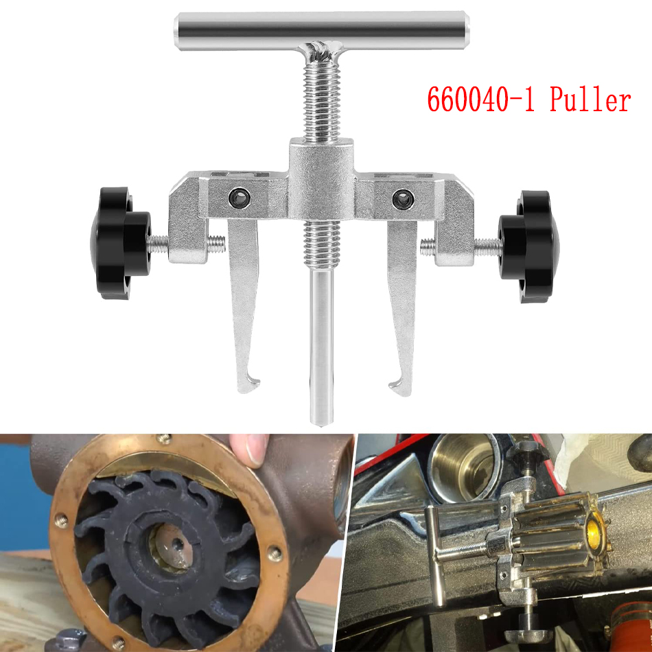 Herramienta de extracción de impulsor Flexible 660040-1, compatible con bomba Jabsco 50070-0040 y 50070-0200, para impulsores 2-1/4 "a 2-9/16"
