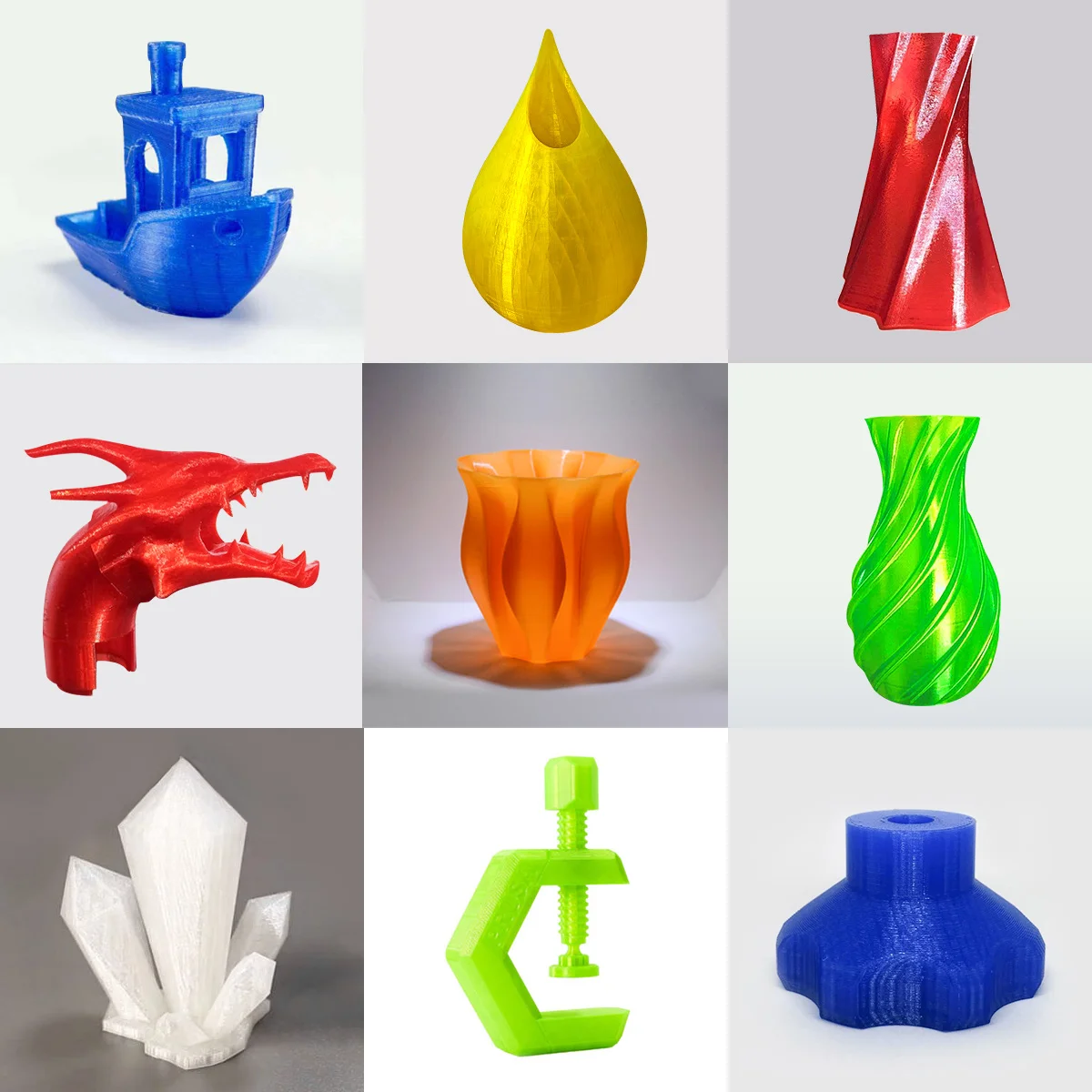 SUNLU PETG Filament 10KG 1.75MM 22LBS No Bubble Odorless Arrange Neatly Good Toughness BIodegradable High Transparency