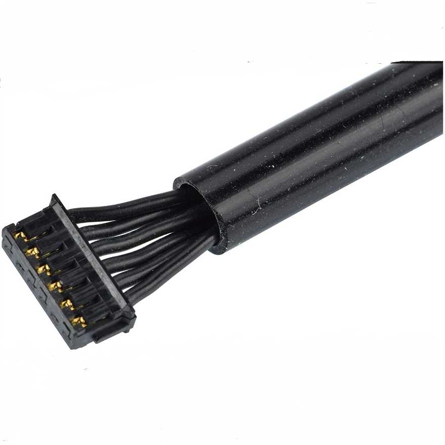 1/2/3 Uds 70mm 150mm 200mm 300mm 400mm 500mm Cable de Sensor de Motor sin escobillas de silicona súper suave y flexible para coche RC ESC