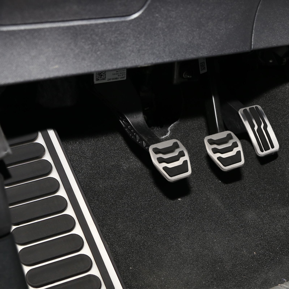 フォードフォーカス用ステンレス鋼,フットレスト,アクセサリー保護カバー,Jeepコンパス2017-2020