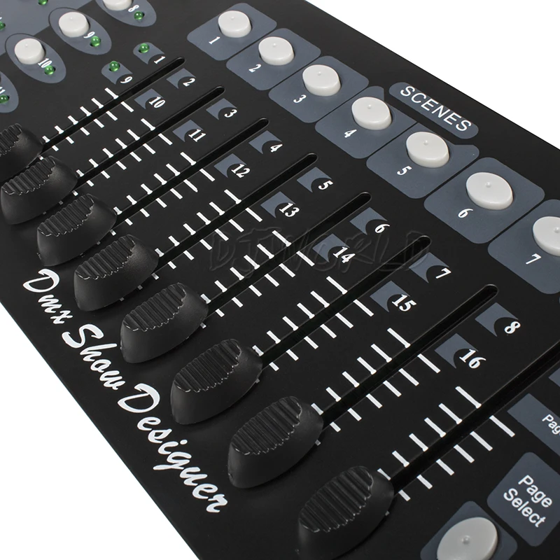 192 DMX Controller แสงเวทีสําหรับ Moving Head Light 192 ช่อง Dj Controller สําหรับ DMX512 อุปกรณ์ DJ Dsico Controller