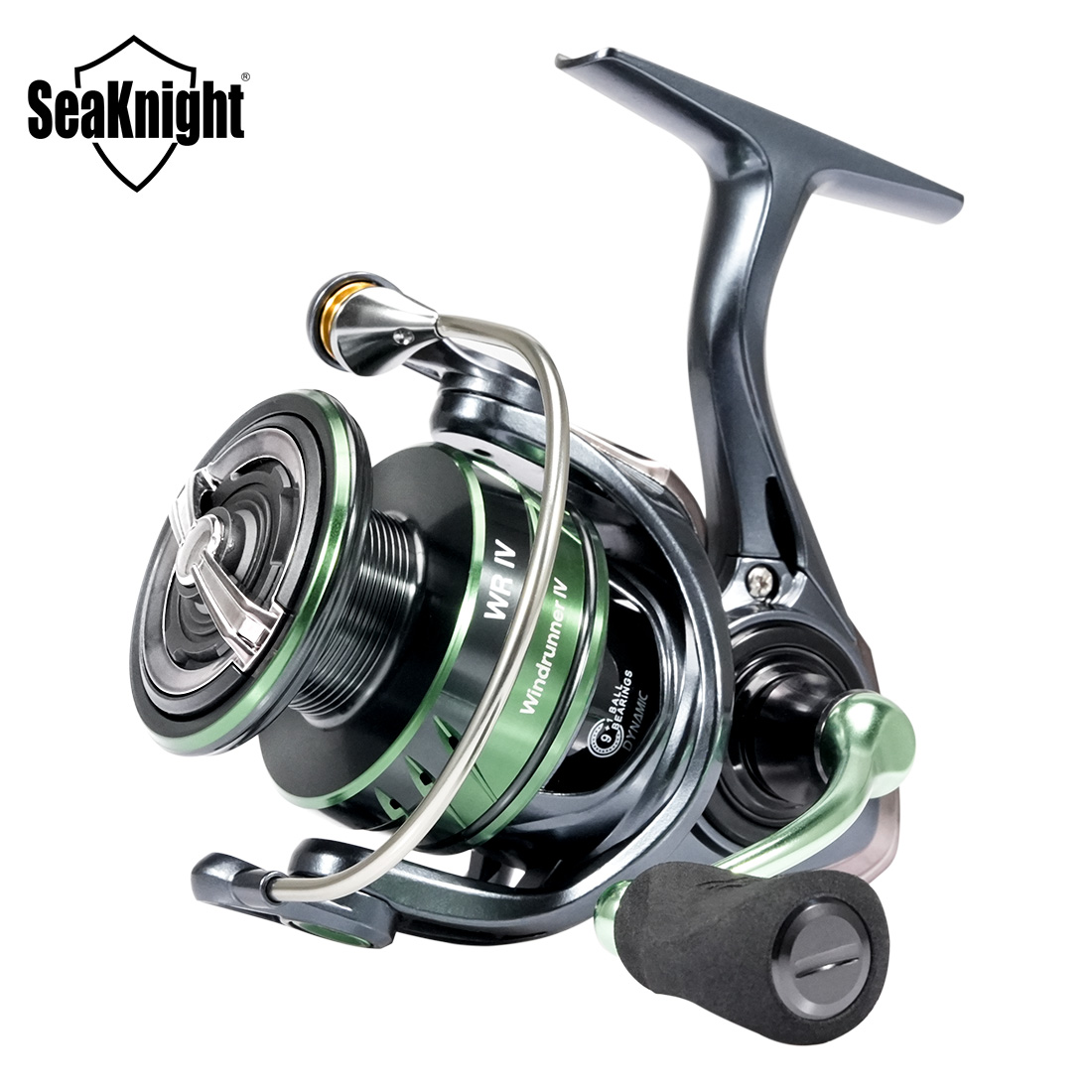 Рыболовные катушки серии SeaKnight WR4 5,2:1, прочное снаряжение MAX Drag, 24 фунта, плавная обмотка, спиннинговая рыболовная катушка, свет и мощность