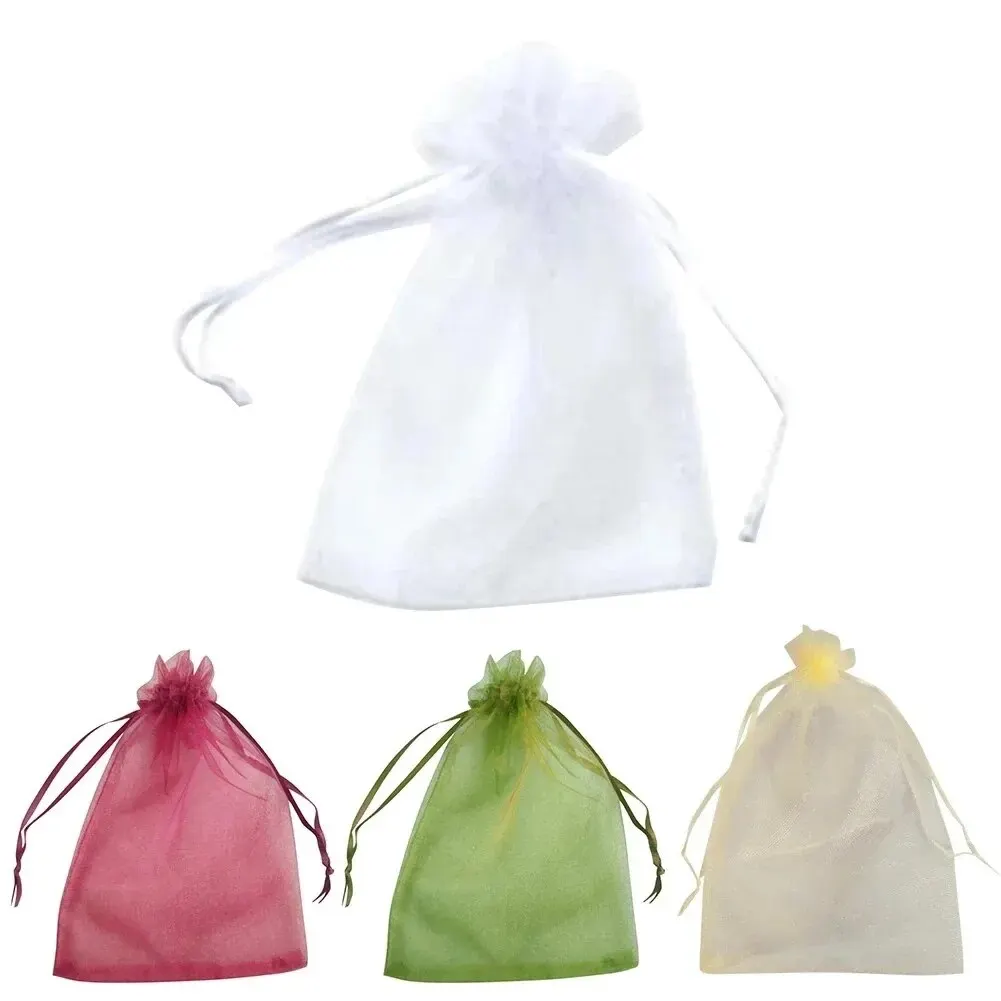 50 stücke Obst Schutz Taschen Anti-Vogel Garten Netting Taschen Erdbeere Trauben Mesh Tasche Plante Gemüse Netting Abdeckung Garten werkzeug