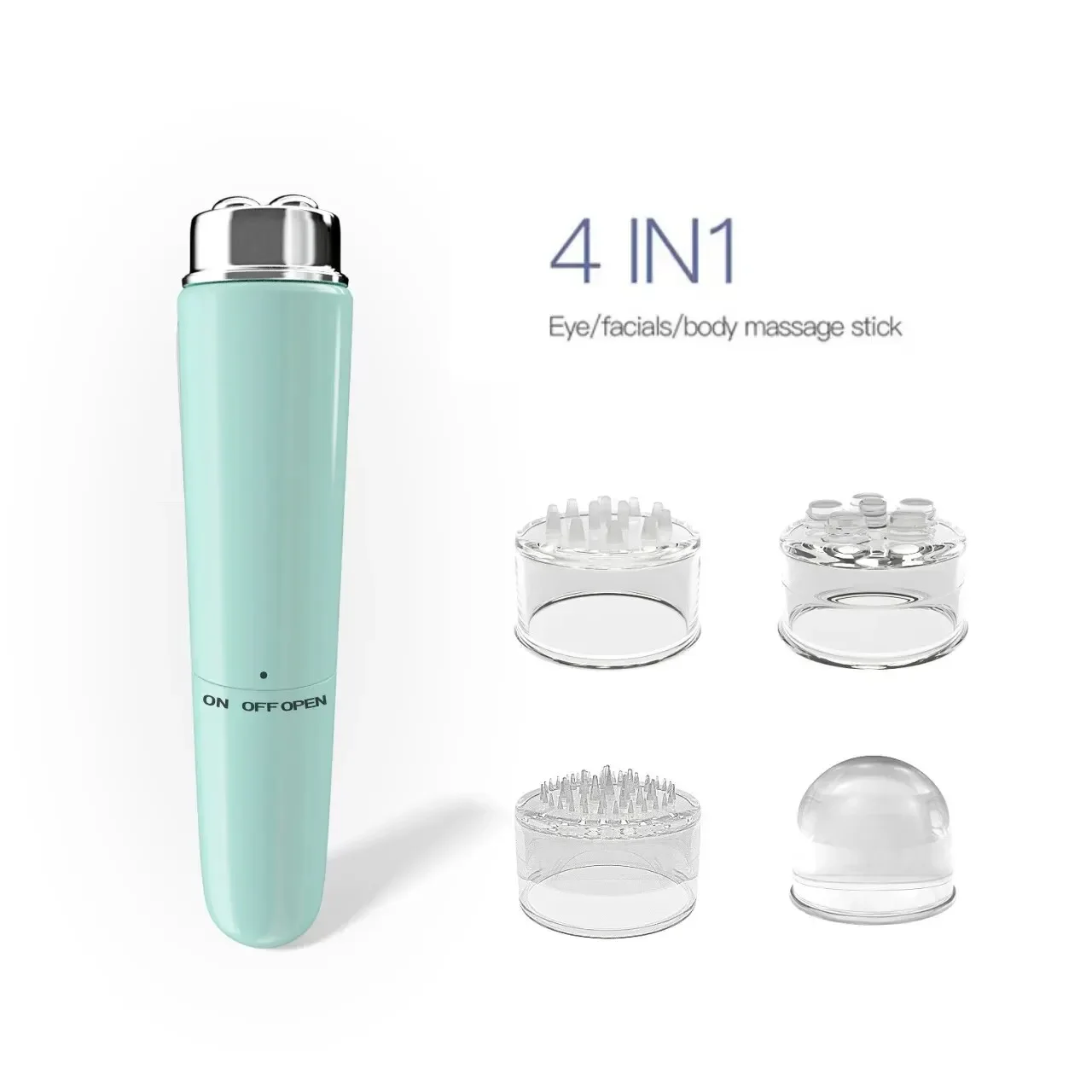 เครื่องนวดหน้าไฟฟ้า Micro Vibration Eye Beauty Instrument สําหรับผ่อนคลาย Eye Dark Circles Eye กระเป๋า Puffiness Eye Massage