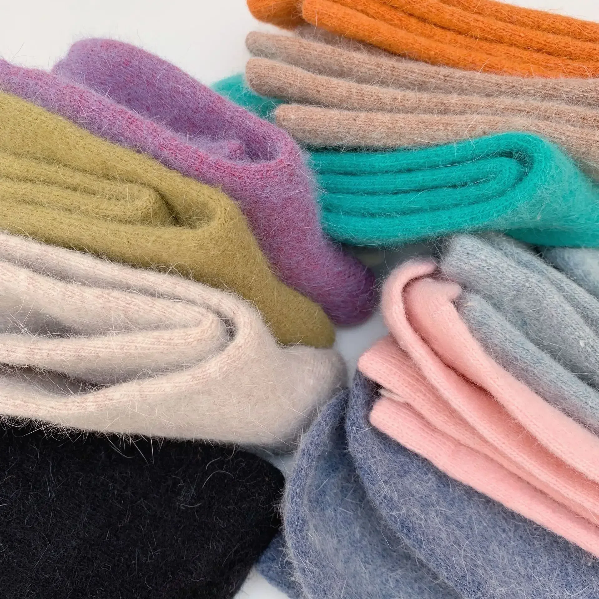 Tin Tức Thỏ Thời Trang Tóc Nữ Mùa Đông Làm Dày Ấm Vớ Dài Chắc Chắn Nhiệt Cashmere Harajuku Nhật Bản Kawaii Thủy Thủ Đoàn Sock
