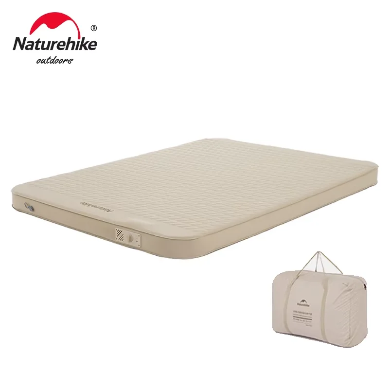 Naturehike C12 надувной матрас для кемпинга, встроенный насос, самонадувающаяся подушка, уличная палатка, надувная кровать 12 см, двойной спальный коврик