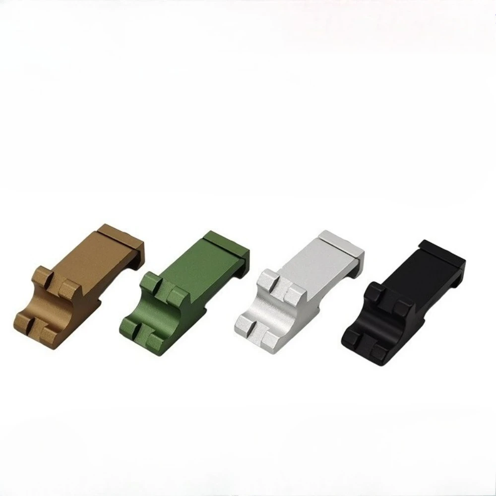 Adattatore laterale offset tattico con angolo di 45 gradi 20mm Picatinny Rail Weaver Rail Accessori per torcia Accessori per strumenti di cannocchiale