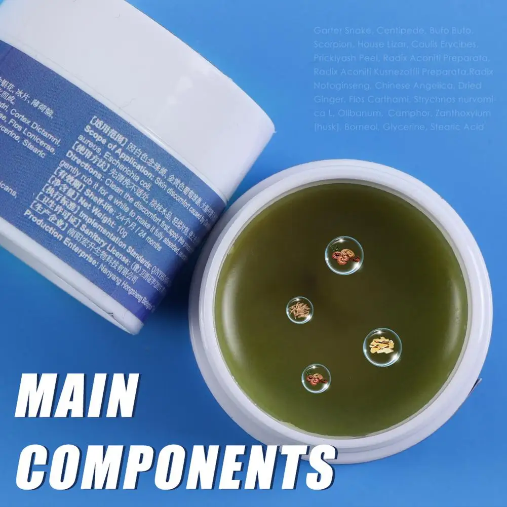 痛み緩和クリーム、メニスカス損傷、腱、血液循環、膝修理クリーム、10x