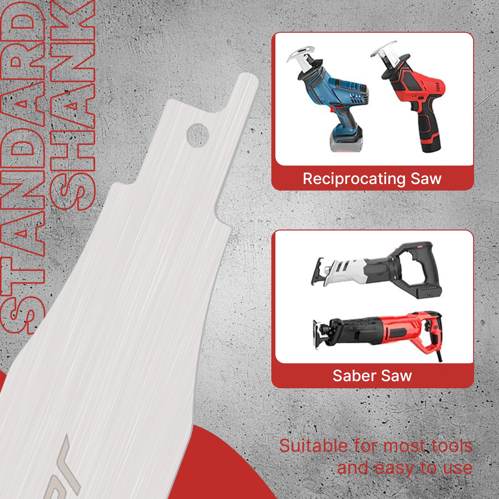 Vearter 30/50/100Mm Thép Không Gỉ Chuyển Động Qua Lại Lưỡi Cưa 140Mm Sabre Xẻng Để Vệ Sinh Tẩy Ngói grout Mô Keo Khoảng Cách Dụng Cụ