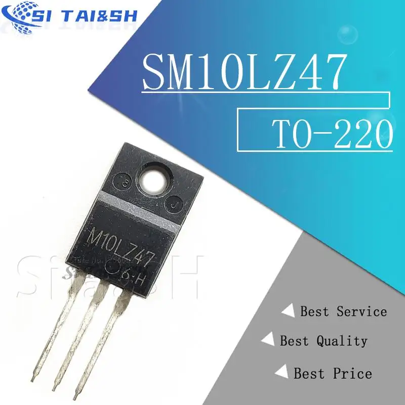 10 Uds SM10LZ47 F M10LZ47 10LZ47 F 800V 10A nuevo sistema de datos original