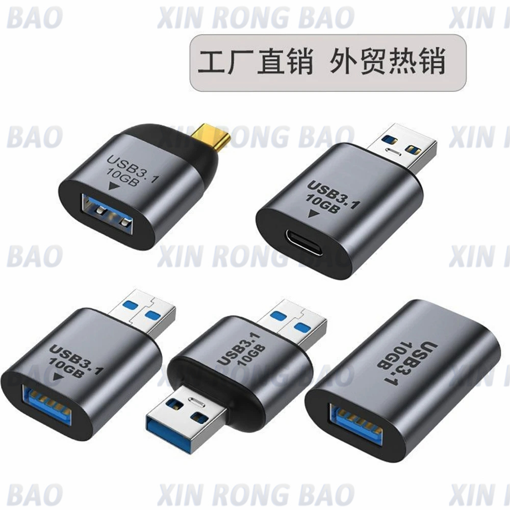 USB Typ C 3,1 zu USB 3,1 Adapter Stecker Buchse Konverter 5V @ 3a allo USB 3,1 Gen2 Lade daten Hoch geschwindigkeit übertragungs anschluss 10 Gbit/s