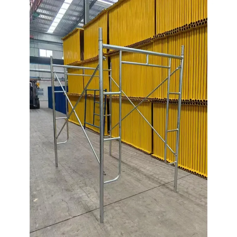 Frame Scaffold Construction Mobile Step Portal Scaffolding Heavy-duty Aluminum Ladder H Frame Scaffolding