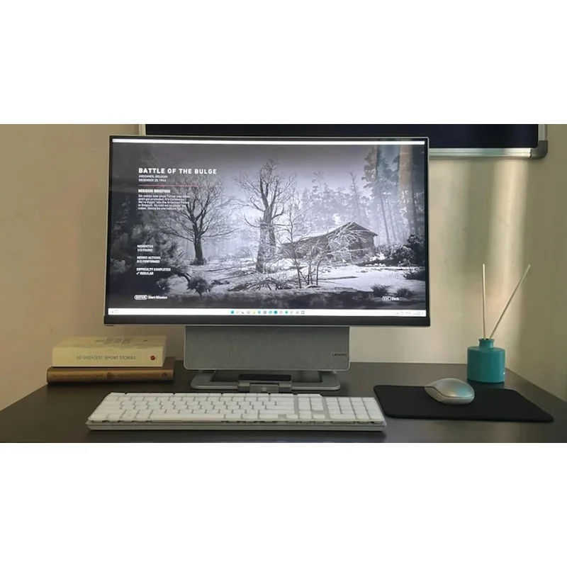 High Configuration L-enovo - Yoga AIO 7 27 "AMD R7 5800H 16G 512G SSD RX6600M 8GB 4k All-In-One Computer