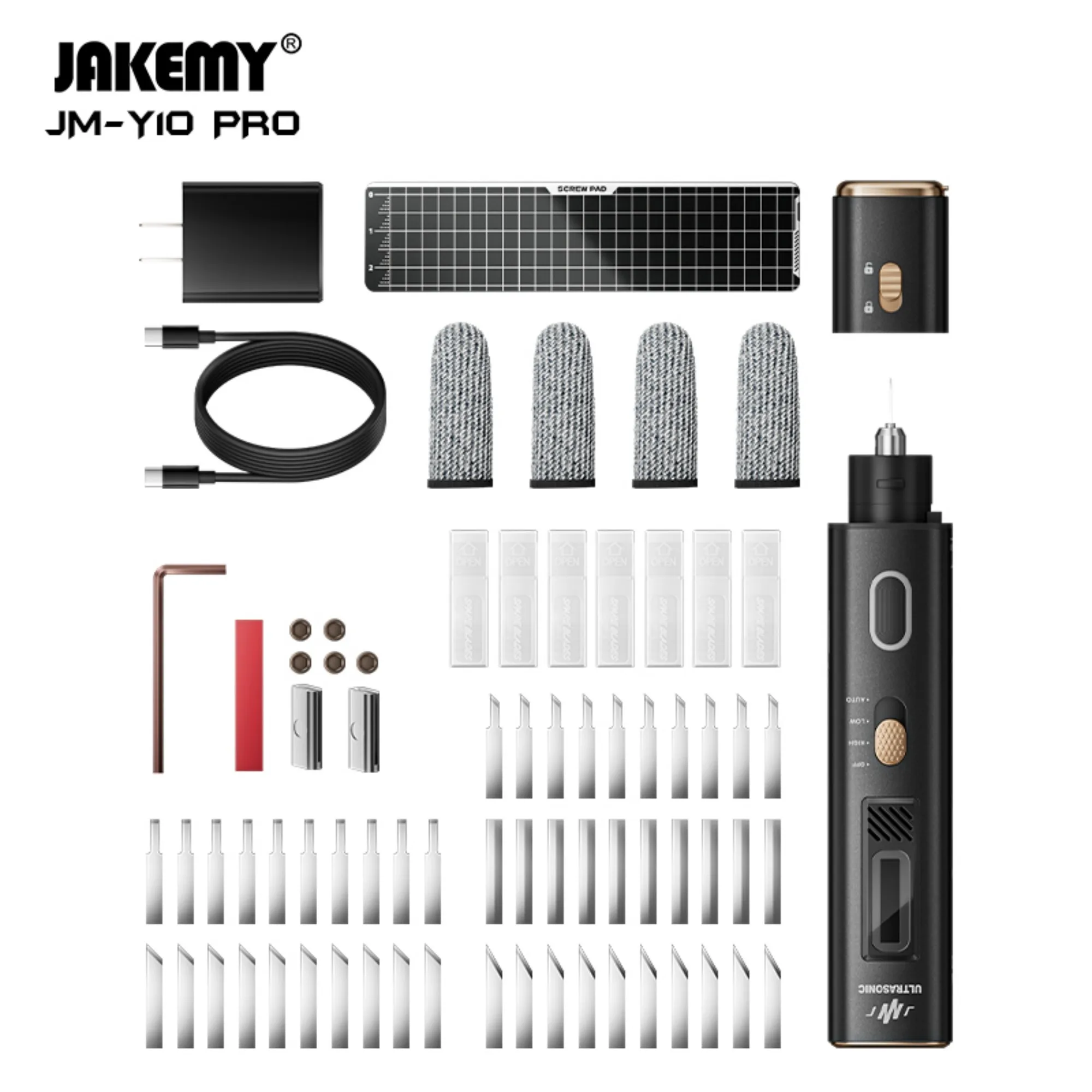 JAKEMY Ultrasonic Cutting Knife Ideal for DIY 3D Printing Cutting High-Speed Carving & Polishing