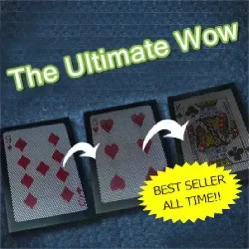Mejor venta, la versión Ultimate WOW 3,0, cambia dos veces, intercambio definitivo, trucos de Magia, accesorios de Magia, juguetes mágicos, diversión para mago