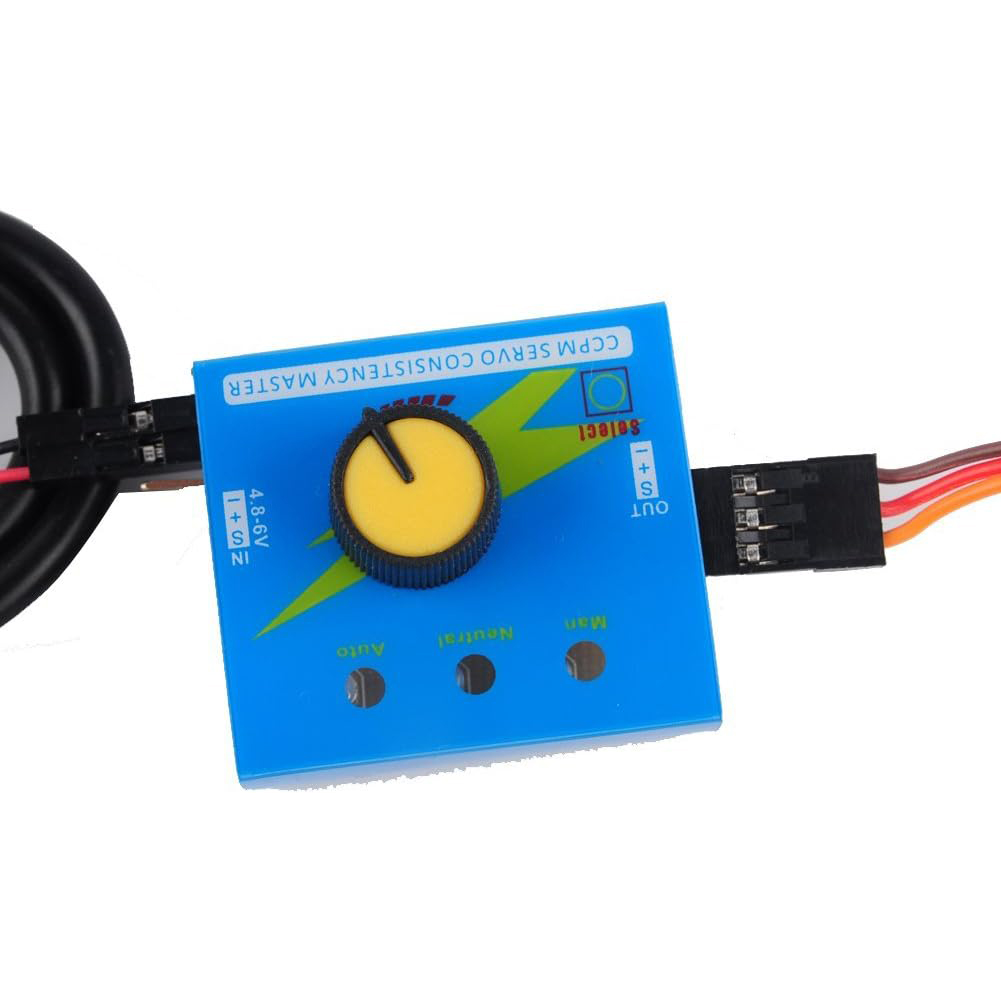 RC เครื่องทดสอบเซอร์โว 3CH ดิจิตอล Multi ECS ความสม่ําเสมอตัวควบคุมความเร็ว Checker ปรับพวงมาลัยเครื่องทดสอบเกียร์ CCPM Master สําหรับ RC