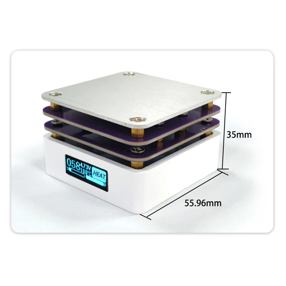 G3061 PD65W Mini Piastra Calda Stazione di Rilavorazione di Preriscaldamento di Saldatura Digitale PCB Scheda SMD Piastra di Saldatura Tavolo di Riscaldamento Strumenti di Riparazione