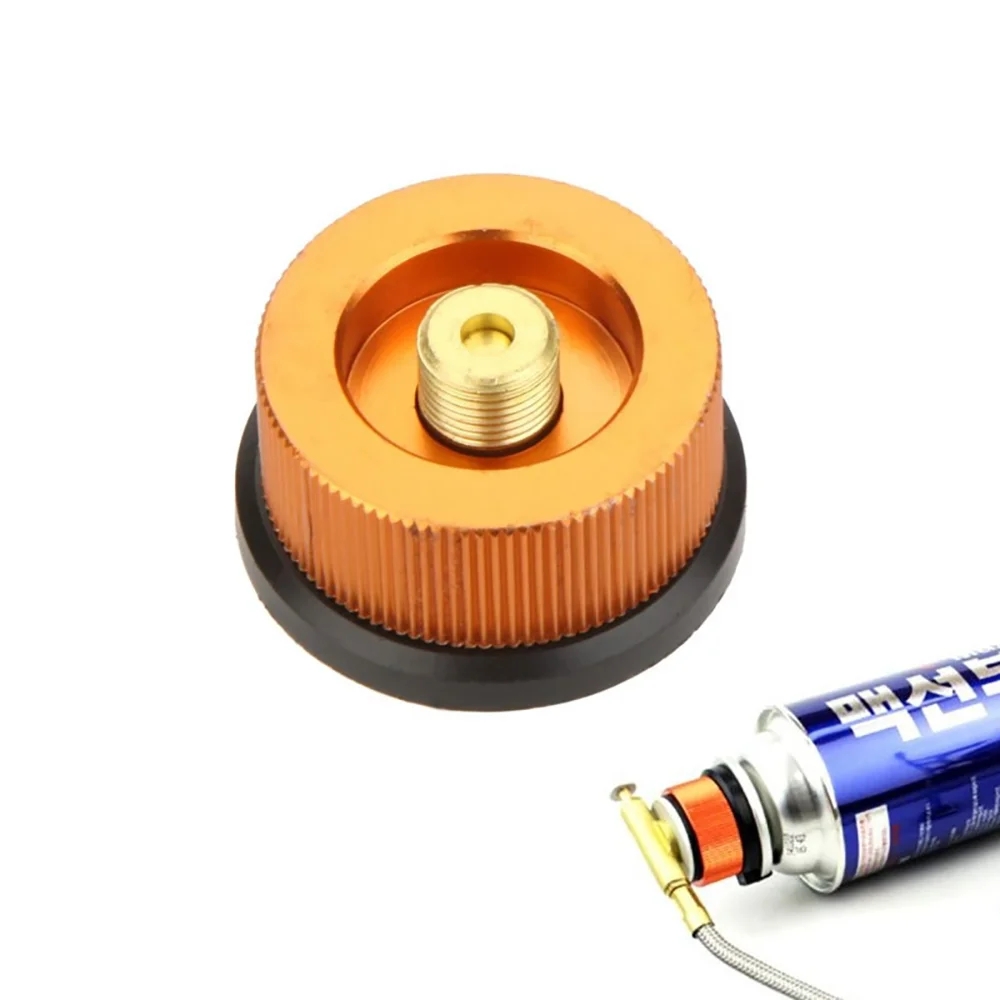 Outdoor Camping Wandern Herd Brenner Adapter Split Typ Ofen Konverter Stecker Auto-off Gas Patrone Tank Zylinder Adapter