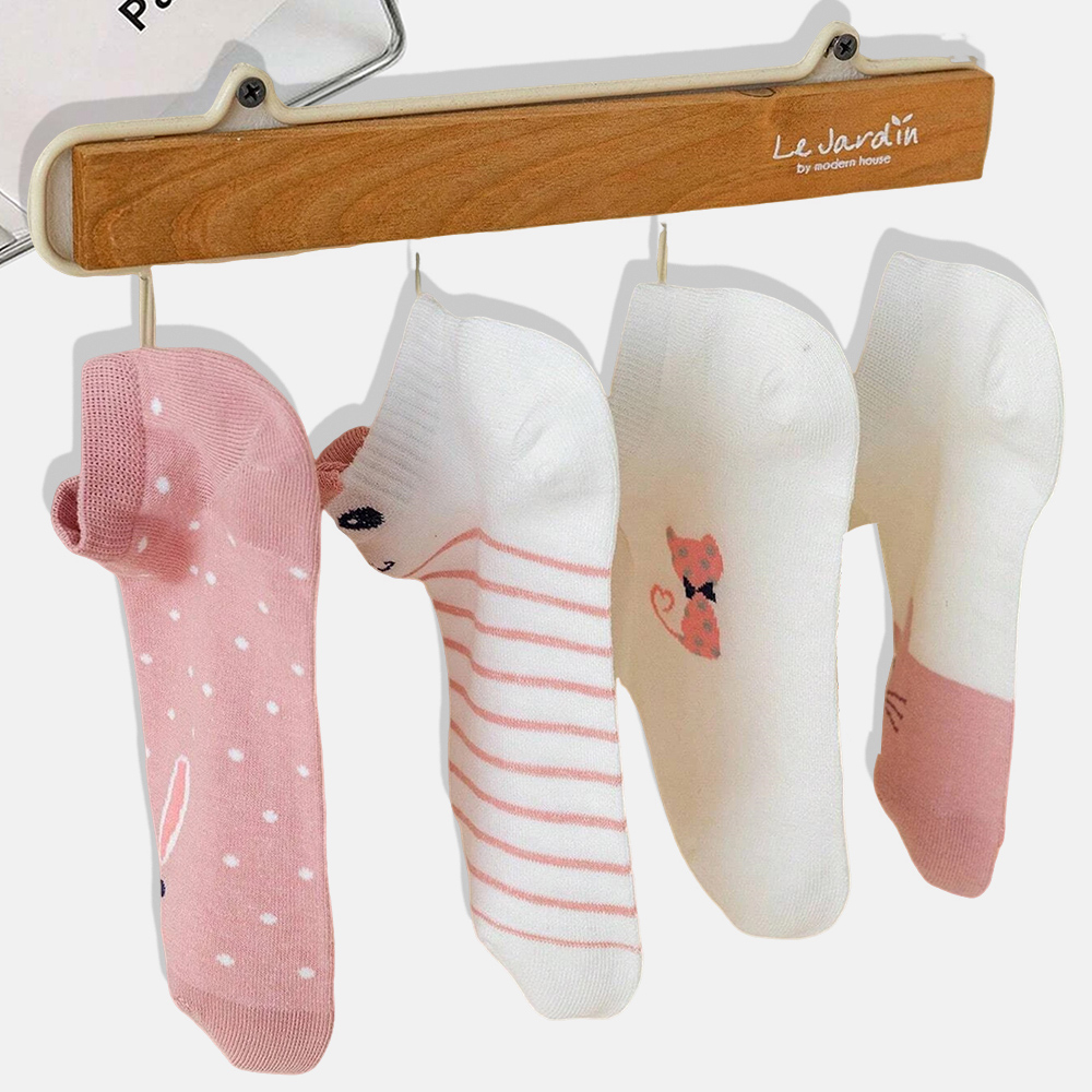 5 pares de calcetines informales transpirables ligeros y cómodos para mujer con bonitos y dulces a la moda