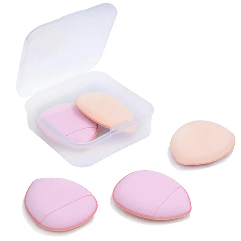5/10 Stuks Mini Vinger Bladerdeeg Foundation Kleine Luchtkussen Poeder Spons Gezicht Concealer BB Cream Cosmetische Applicator Makeup Tools