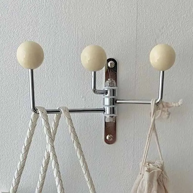 Multifunctional Coat Racks Wall Mounted Living Room Clothing Organizer Hanger Hooks Hats Backpack Scarf Clothes Storage Hangers