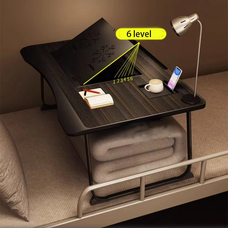 Letto regolabile portatile Tavolo per laptop Camera da letto Divano Letto per computer pieghevole Vassoio da scrivania