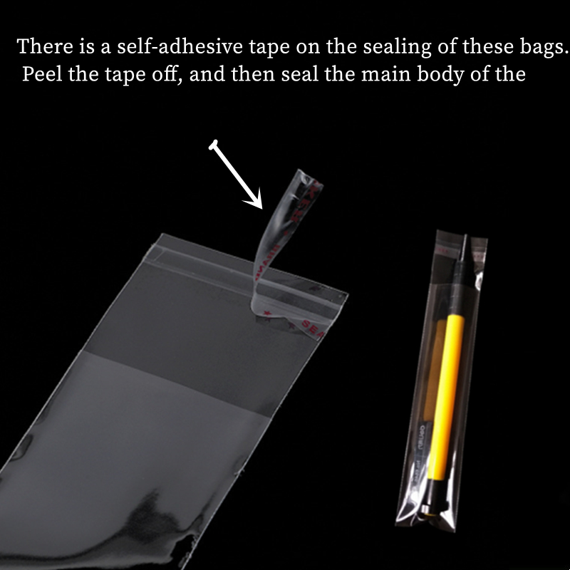 OPP self sealing transparent plastic bag, cellophane, self-adhesive packaging, jewelry, candy, cookies, gift packaging bag