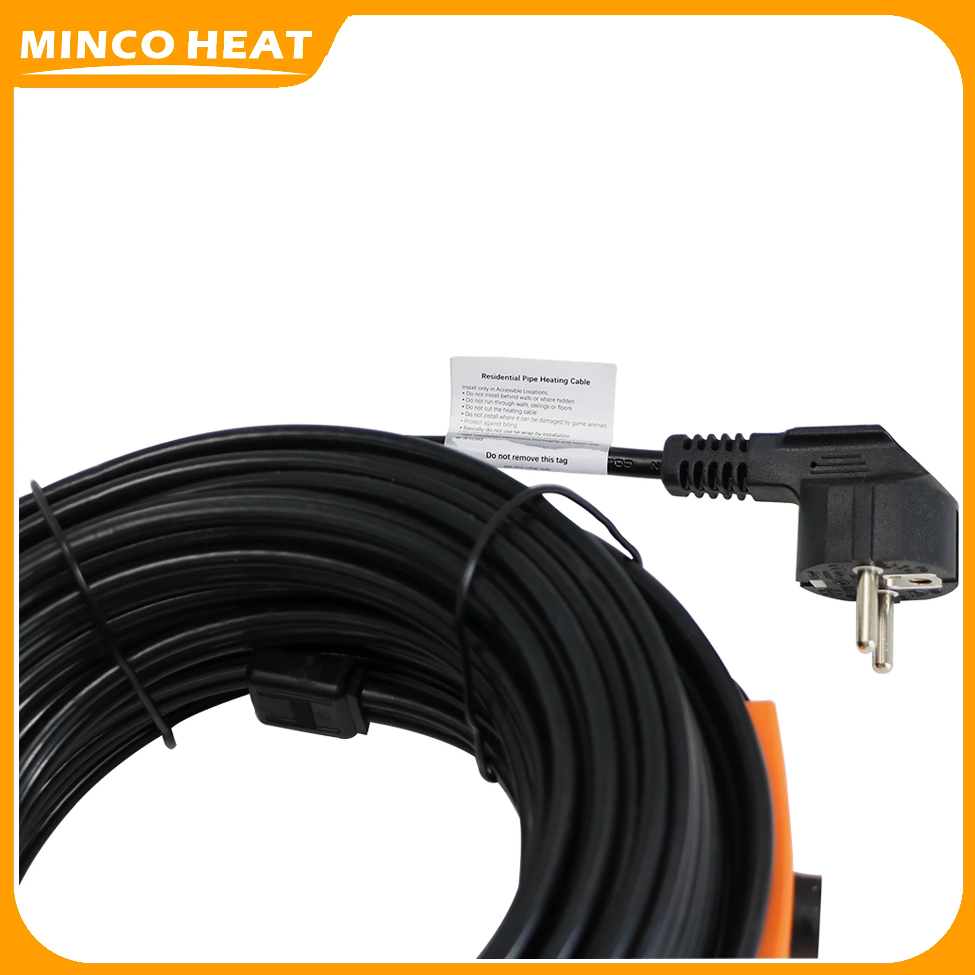 Minco ความร้อน Self-regulating Anti-freeze ท่อความร้อนท่อ Frost Protection 220v สายทําความร้อนมินิอัจฉริยะ controller