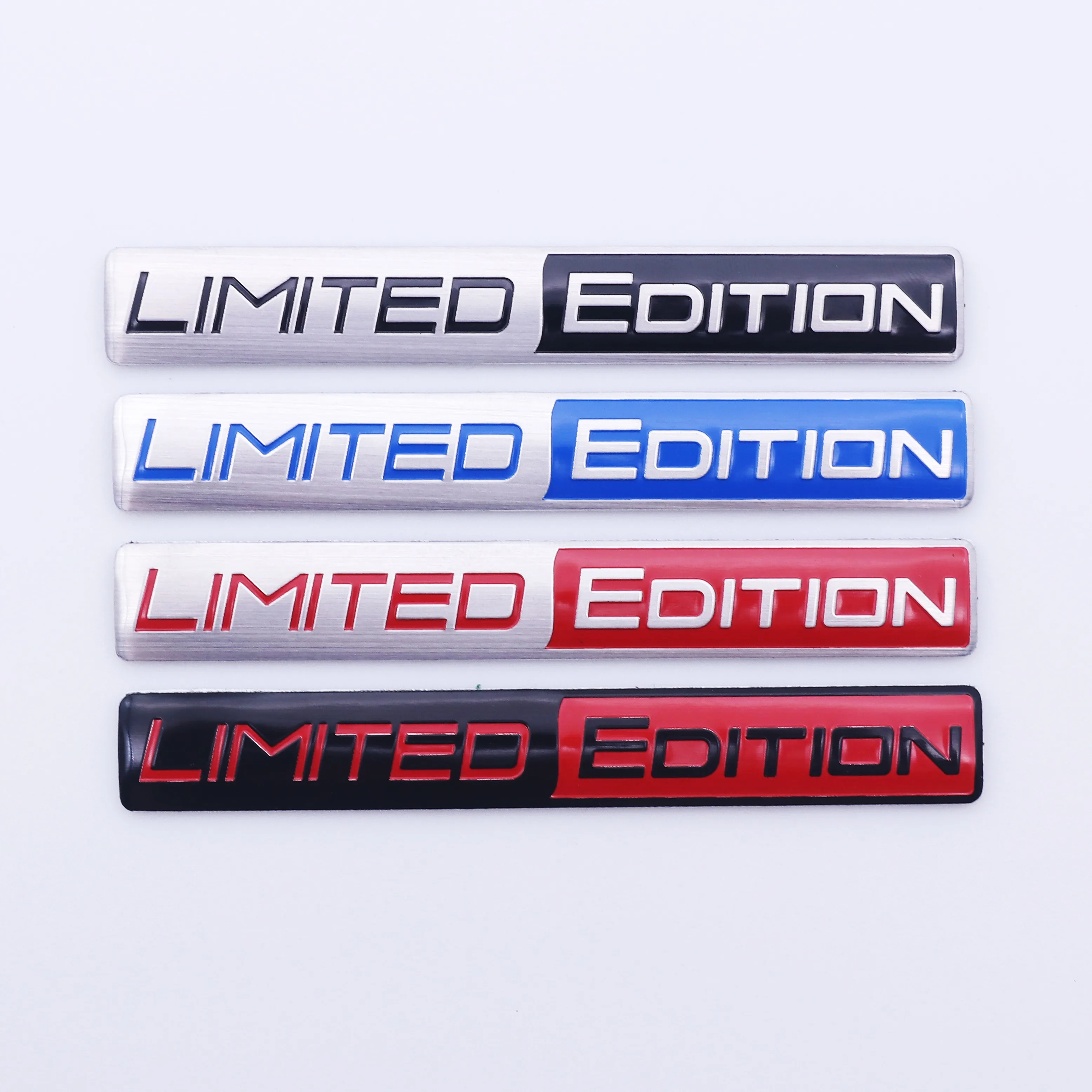 Accesorios para coche, emblema de edición limitada de aluminio 3D, pegatinas para coche, calcomanía para Audi, Honda, Opel, Toyota, Mercedes, Mazda, motocicleta