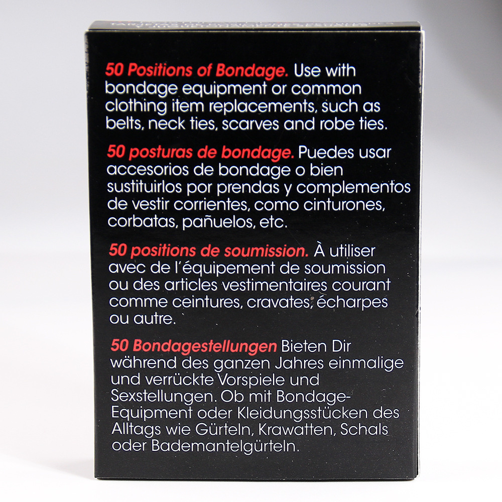 英語 & スペイン語 性的体位カード ロールプレイング アダルト ゲーム 寝室 コマンド 大人のおもちゃ カップル用 18+ エロティックな製品