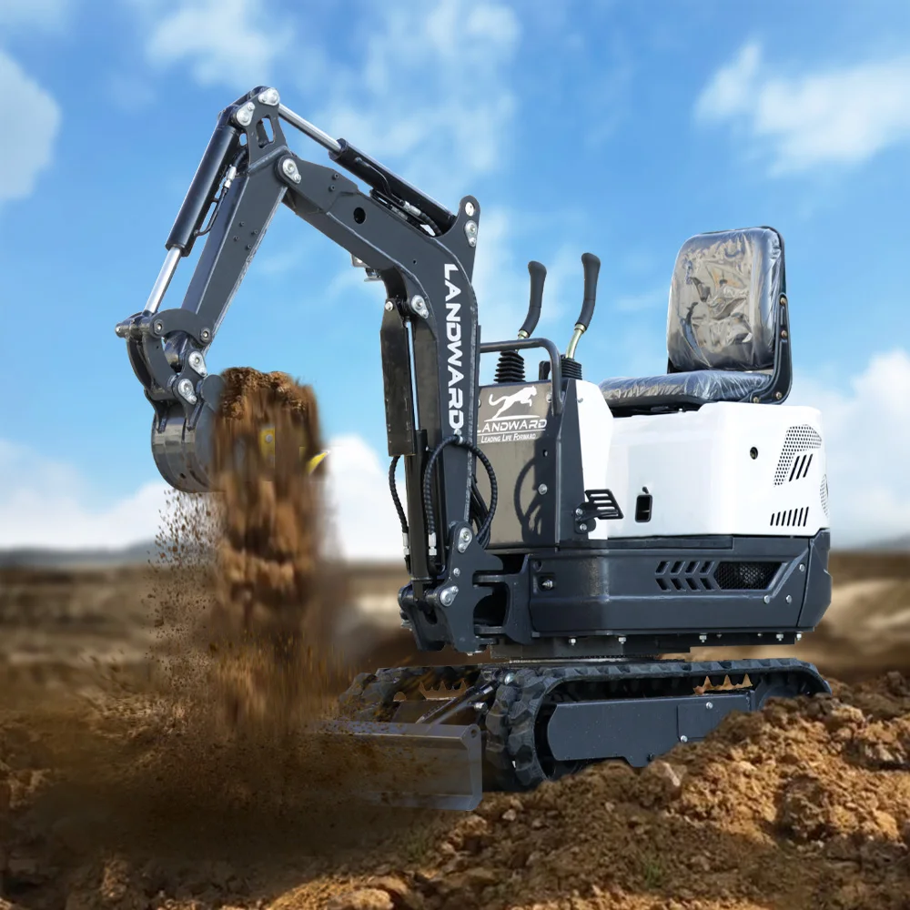 CE EURO 5 EPA Mini Excavadora Fabricante Personalizado 0.6Ton Pequeño Escavador Precio Multifuncional Compacto 600kg Mini Excavadora Venta
