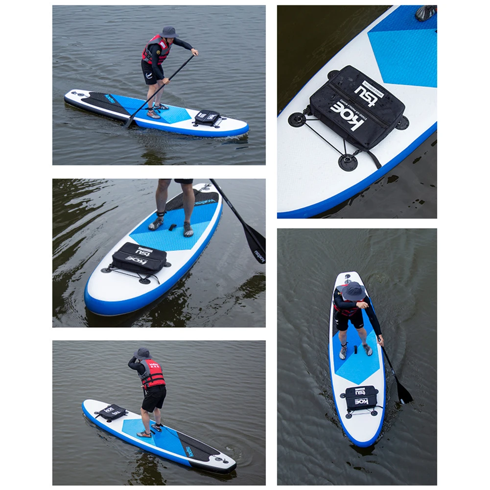 Bolsa de almacenamiento portátil para tabla de Paddle Board, bolsa de almacenamiento de alimentos con cremallera sellada, ligera con hebilla de fijación, accesorios para Kayak, 1 a 4 unidades