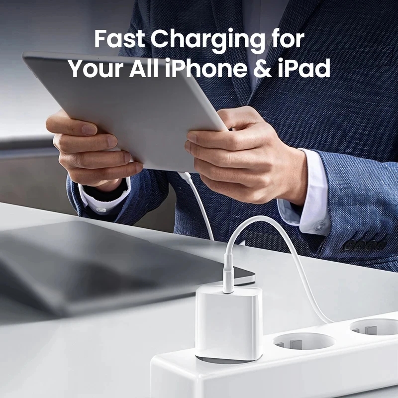 Original 30W Fast Charger For APPLE iPhone 16 15 14 13 12 11 Pro Max USB-C Quick Charging X XS XR 8 Plus Cable Phone Accessories