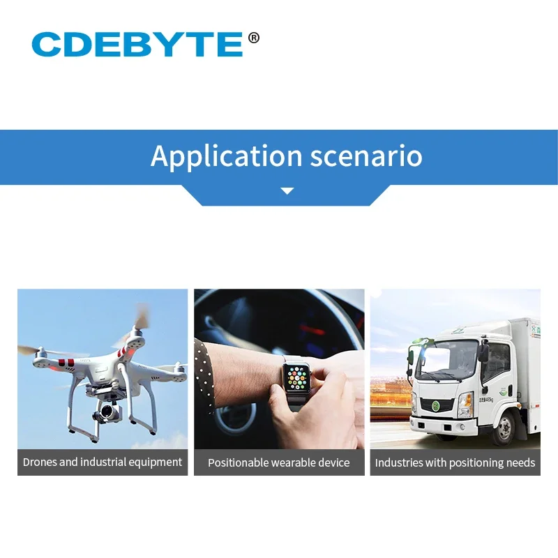 Ebyte 5 teile/los position ierungs verfolgungs modul E108-GN02D gps glonass drahtlose Entwicklungs platine bds uart spi gpio