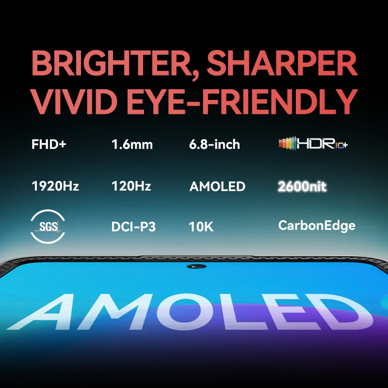 IIIF150 Air2 Ultra 5G Rugged Phone 6.8''FHD+ 120Hz Flexible AMOLED Screen 16GB+512GB 108MP Camera Ultra-thin Rugged  65W Charge