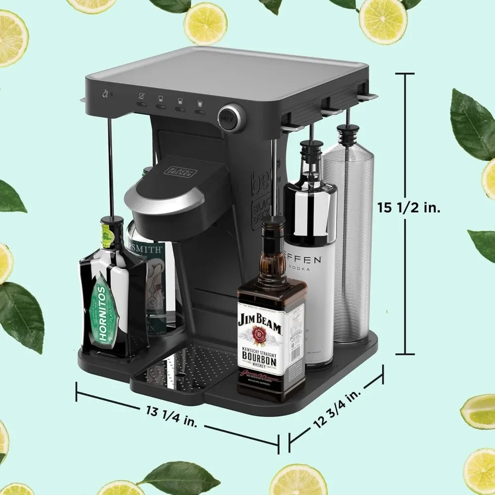 bev by  Cocktail Maker Machine and Drink Maker for Bartesian capsules (BEHB101)